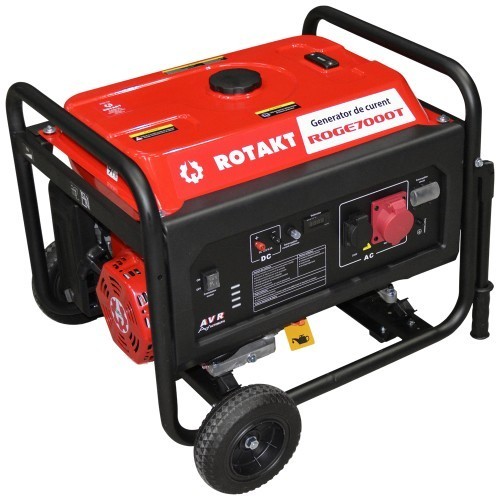 Generator de curent Rotakt ROGE7000T, 6.8 KW, trifazic