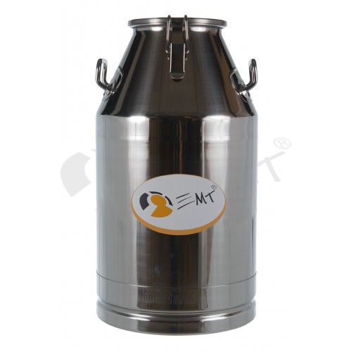 Bidon colectare EMT 40 L, inox, cu clipsuri de prindere, fara capac