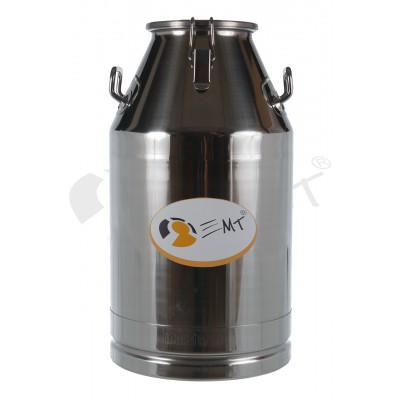 Bidon colectare EMT 40 L, inox, cu clipsuri de prindere, fara capac