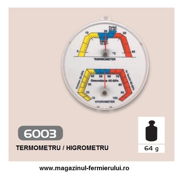 Termometru - Higrometru pentru grajd
