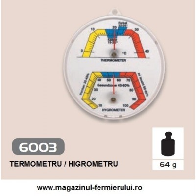 Termometru - Higrometru pentru grajd